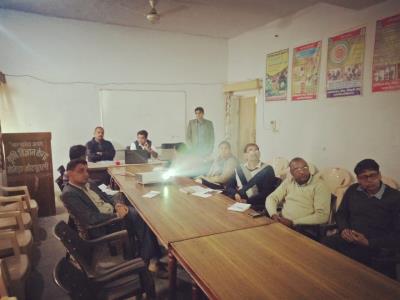 session at KVK, Kotputali, Rajasthan
