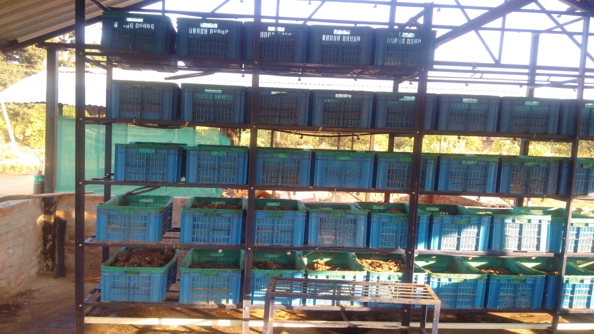 Multistage Compost Unit